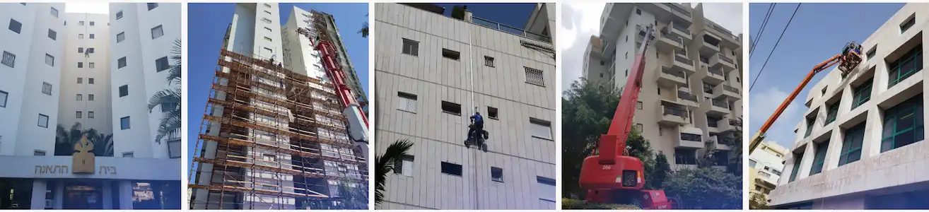 שיקום מבנים חיצוני ושיפוץ בניינים מקצועי - טרמוטיק פתרונות איטום ושיקום